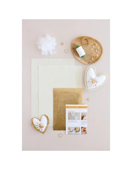 Ma décoration de Noël en feutrine : Duo exvotos magiques