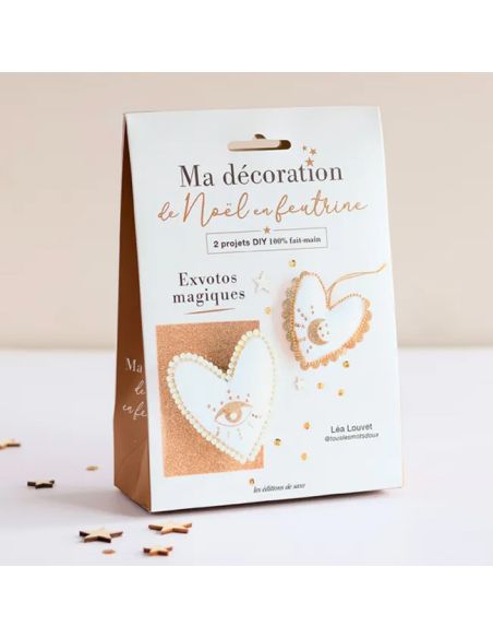 Ma décoration de Noël en feutrine : Duo exvotos magiques