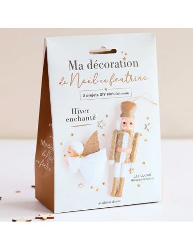Ma décoration de Noël en feutrine : Duo hiver enchanté
