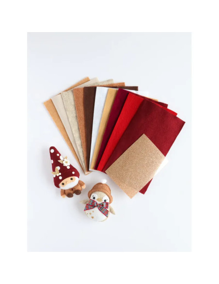 Kit feutrine Noël - Collection cocooning