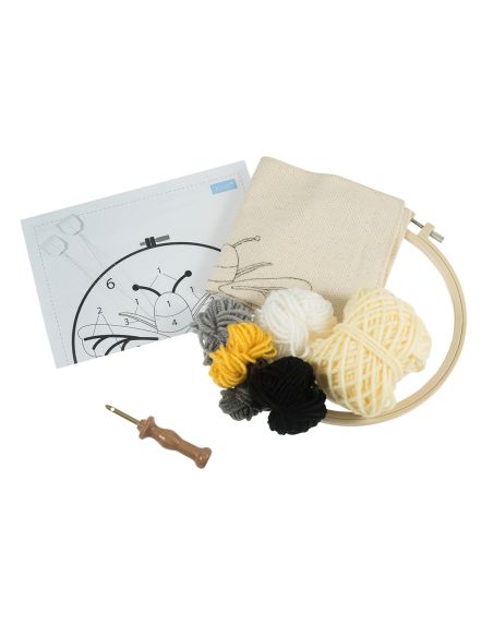 Kit punch needle - Abeille
