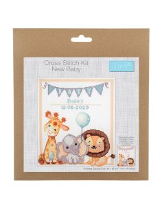 Grand kit point de croix compté - Bébés animaux