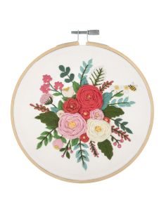 Kit broderie - Bouquet de roses