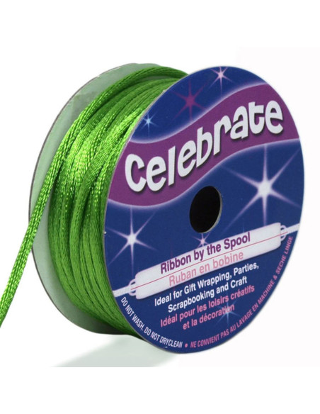Cordon queue de rat Celebrate vert - 2 mm x 10 mètres