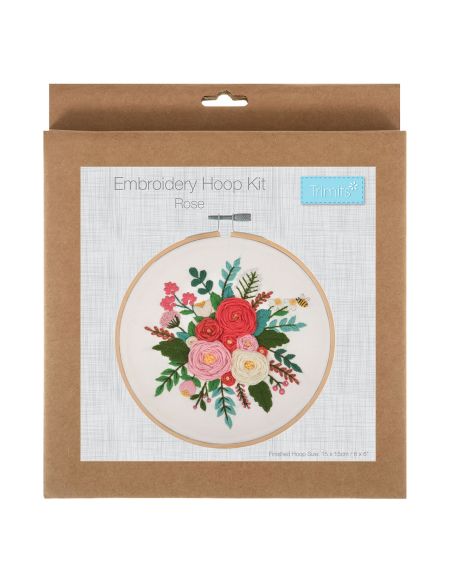 Kit broderie - Bouquet de roses
