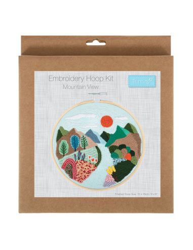 Kit broderie - Montagne