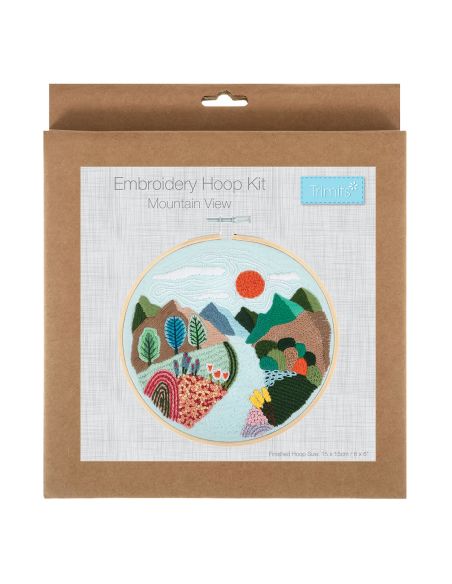 Kit broderie - Montagne