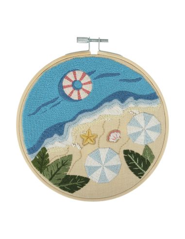 Kit broderie - Plage