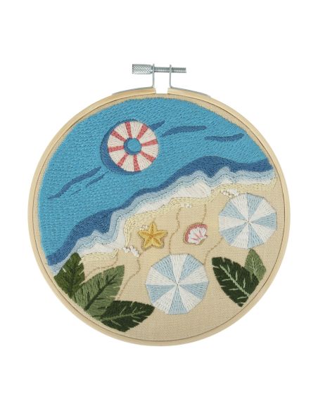 Kit broderie - Plage