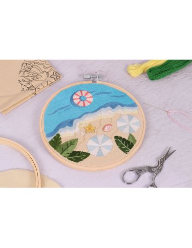 Kit broderie - Plage