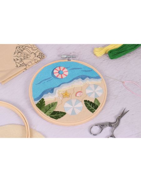 Kit broderie - Plage