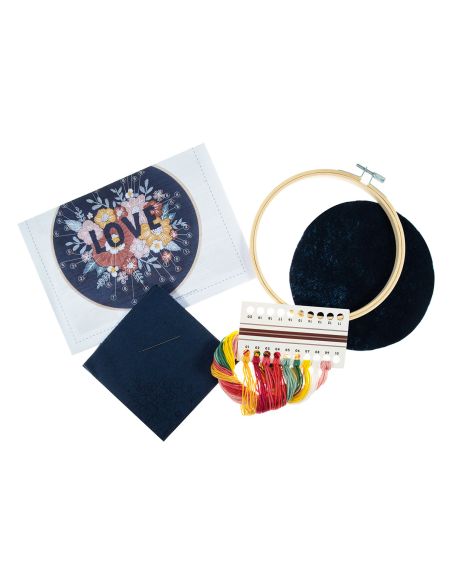 Kit broderie - Love