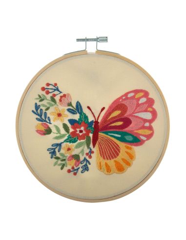 Kit broderie - Papillon
