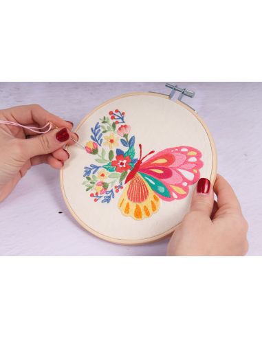 Kit broderie - Papillon