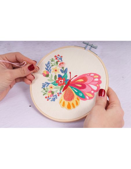 Kit broderie - Papillon
