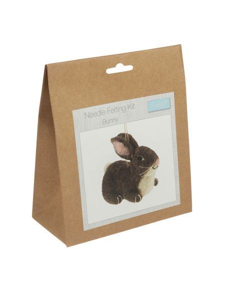 Kit de feutrage à l'aiguille - Lapin