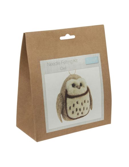 Kit de feutrage à l'aiguille - Hibou
