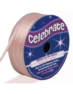 Cordon queue de rat Celebrate rose - 2 mm x 10 mètres