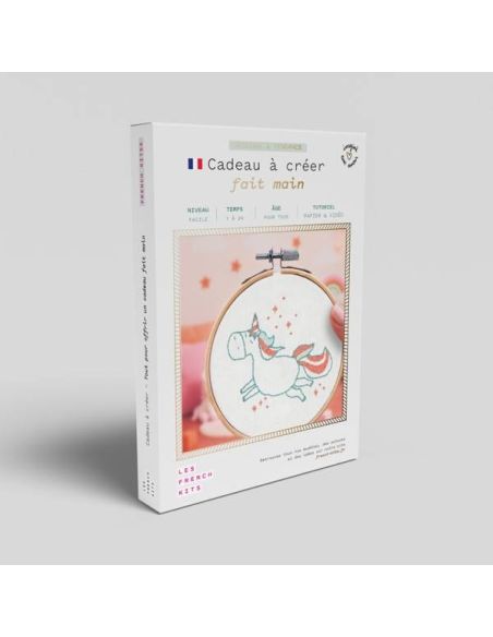 Kit broderie French'kits - Licorne