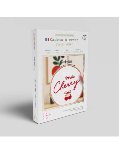 Kit broderie French'kits - Ma cherry