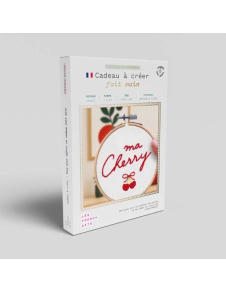 Kit broderie French'kits - Ma cherry