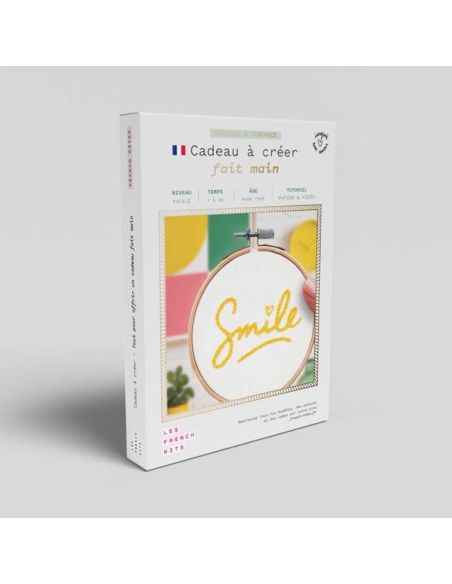 Kit broderie French'kits - Smile