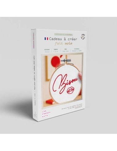 Kit broderie French'kits - Bisou