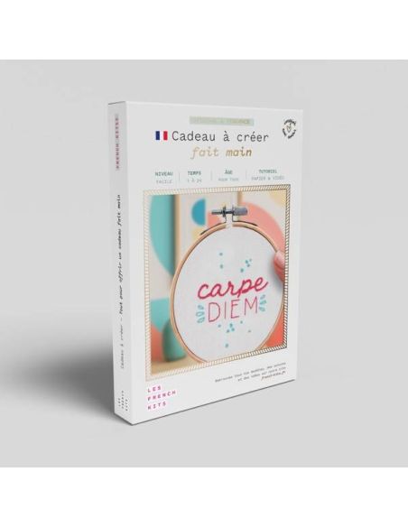 Kit broderie French'kits - Carpe Diem