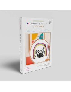 Kit broderie French'kits - Good vibes 2