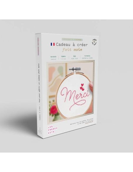 Kit broderie French'kits - Merci