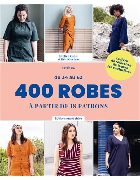 Livre 400 robes à partir de 18 patrons