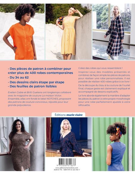 Livre 400 robes à partir de 18 patrons