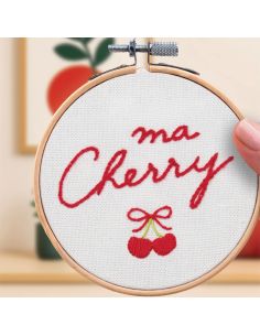 Kit broderie French'kits - Ma cherry