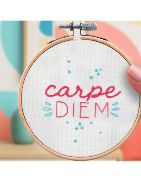 Kit broderie French'kits - Carpe Diem