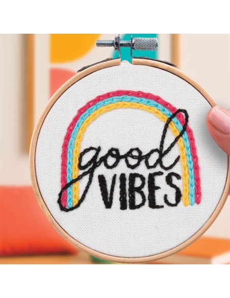 Kit broderie French'kits - Good vibes
