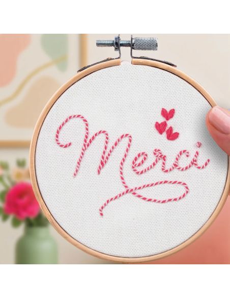 Kit broderie French'kits - Merci