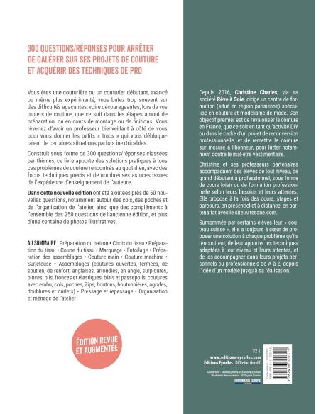 Livre mes techniques couture