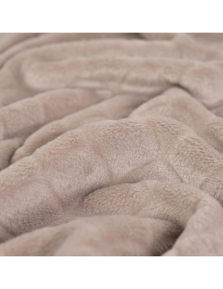 Tissu minky sirène - Taupe