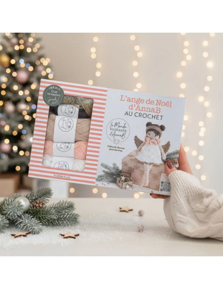 Kit crochet- L'ange de Noël d'Anna