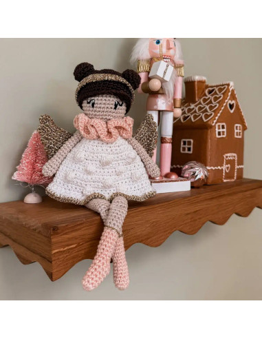 Kit crochet- L'ange de Noël d'Anna