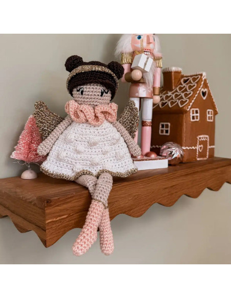 Kit crochet- L'ange de Noël d'Anna