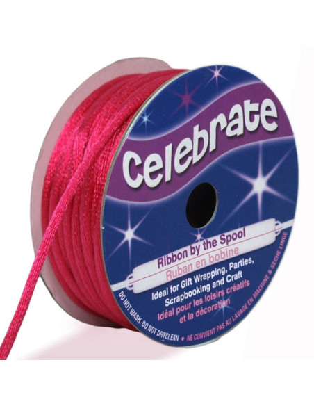 Cordon queue de rat Celebrate fuchsia - 2 mm x 10 mètres