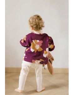Tissu sweat Anémona Mûroise - Églantine & Zoé 2