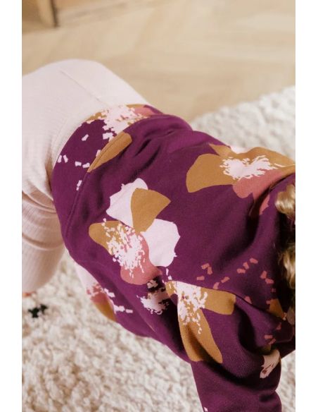 Tissu sweat Anémona Mûroise - Églantine & Zoé