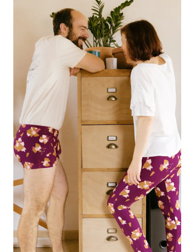 Tissu jersey de coton Anémona Mûroise - Églantine & Zoé