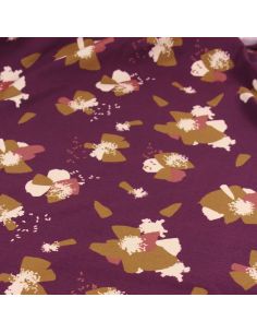 Tissu jersey de coton Anémona Mûroise - Églantine & Zoé