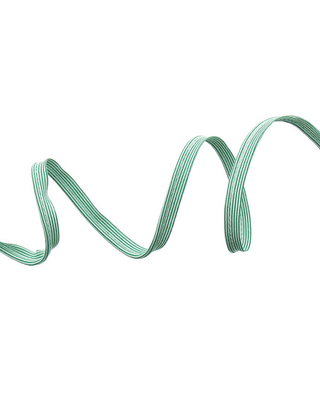 Passepoil rayures - Vert