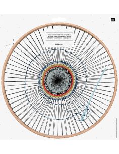 Métier à tisser rond avec fentes 29cm