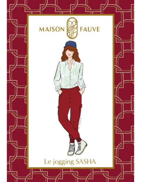 Patron de jogging Sasha - Maison Fauve