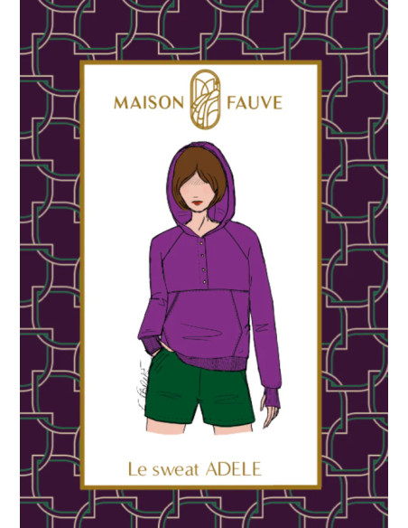 Patron de sweat Adèle - Maison Fauve